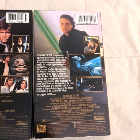 Star Wars Trilogy Special Edition VHS tapes - Picture 15 of 15
